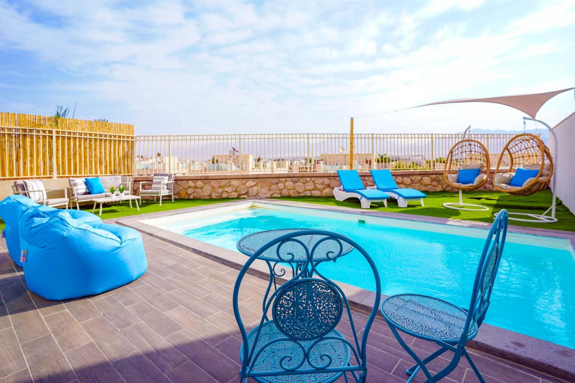 Apartament Yalarent Morning Star-Garden With Private Pool Ejlat Zewnętrze zdjęcie